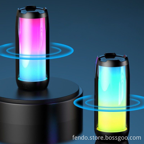 Colorful Portable Wireless Speaker with Surround Sound